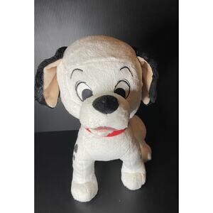Disney Store 101 Dalmatians LUCKY Plush 12” Red Collar Stuffed Animal Puppy Dog